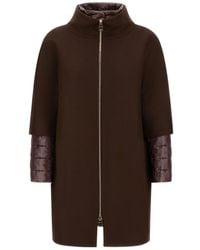 Herno - Layered Zipped Coat - Lyst