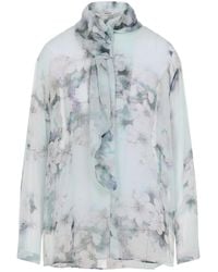 Alberta Ferretti - Light Chiffon Shirt - Lyst