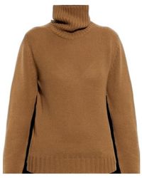 Fabiana Filippi - Long-Sleeve High-Neck Sweater - Lyst