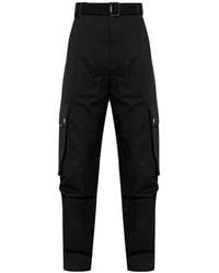 Jacquemus - Wide Leg Cargo Trousers With Belted Waist - Lyst