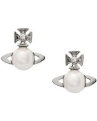Vivienne Westwood - Pearl Earrings - Lyst