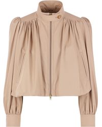 Chloé - Boule Gathered Jacket - Lyst
