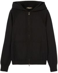 Loro Piana - Zip-Up Hooded Cardigan - Lyst