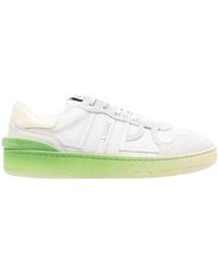 Lanvin - Clay Lace-Up Sneakers - Lyst