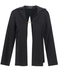 Jacquemus - Notte Logo Plaque Blouse - Lyst