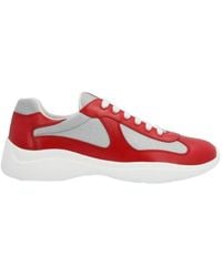 Prada - America's Cup Casual Sneakers - Lyst