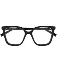 Saint Laurent - Eyewear Cat Eye Frame Glasses - Lyst