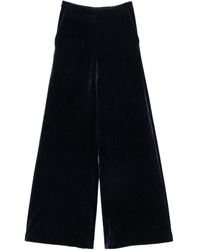 forte_forte - High-Waisted Wide-Leg Casual Trousers - Lyst