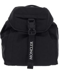 Moncler - Logo Printed Backpack - Lyst