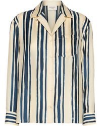 Weekend by Maxmara - Silk Stripe Shirt - Lyst