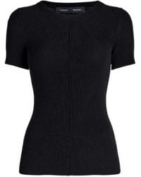 Proenza Schouler - Sky Ribbed T-Shirt - Lyst