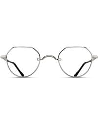 Matsuda - M3144 Octagonal-Frame Metal Glasses - Lyst
