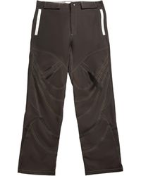 Kiko Kostadinov Solix Zip Trousers in Gray for Men | Lyst