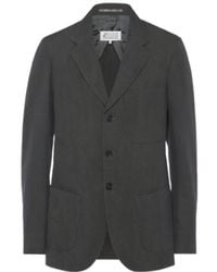 Maison Margiela - Cotton Silk Jacket - Lyst