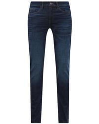 BOSS - Washed Straight-Leg Jeans - Lyst