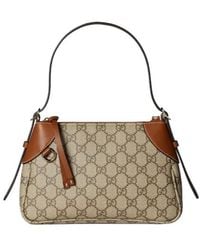 Gucci - Gg Emblem Small Shoulder Bag - Lyst