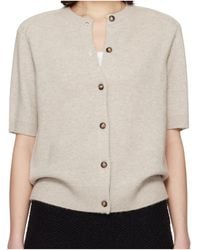 Loulou de Saison - Jodi Short Sleeve Cardigan - Lyst