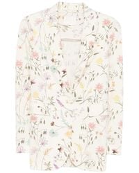 Circolo 1901 - Floral Print Blazer - Lyst