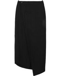 Petar Petrov - Asymmetric Cady Maxi Wrap Skirt - Lyst