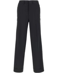 MM6 by Maison Margiela - Straight-Leg Tailored Trousers - Lyst