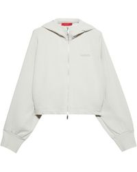 MAX&Co. - Oversized Cropped Hoodie - Lyst