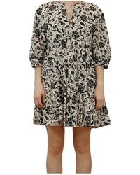 iBlues - Printed Pattern Dress - Lyst