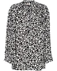 Marni - Floral Printed Blouse - Lyst