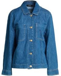 Max Mara - Mid- Denim Jacket - Lyst