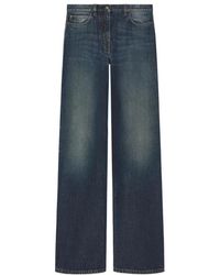 Courreges - Faded-Effect Wide-Leg Jeans - Lyst