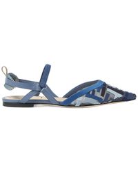 Fendi - Colibrì Lite Pointed-Toe Ballerina Shoes - Lyst
