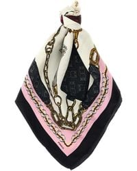 Pinko - Limbo Graphic Printed Scarf - Lyst