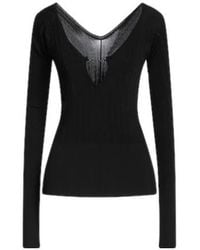 Jacquemus - Plain Colour Knitted Lightweight Knit - Lyst