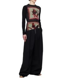 Jean Paul Gaultier - Round Neck Long Sleeve T-Shirt - Lyst