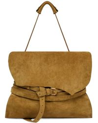 Moschino - Leather Tote Bag - Lyst