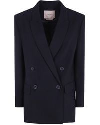 Twinset - Double-Breasted Blazer - Lyst
