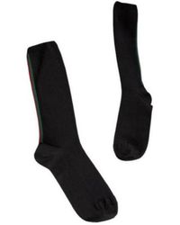 Gucci - Web Stripe Socks - Lyst