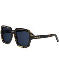 Dior - Eyewear Midnight S4I Oversized Frame Sunglasses - Lyst