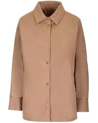 Max Mara - The Cube Buttoned Long-Sleeved Jacket - Lyst