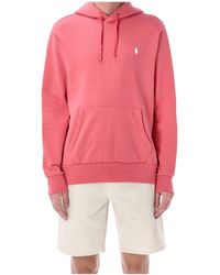 Ralph Lauren - Polo Loopback Fleece Hoodie - Lyst