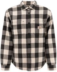 Stussy - Stüssy Buffalo Plaid Curved Hem Shirt - Lyst