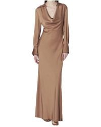 Jonathan Simkhai - Adelle Satin Dress With Draping - Lyst