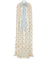 Valentino - Patterned Trench Coat - Lyst