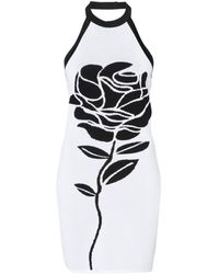 Balmain - Rose Mini Dress - Lyst