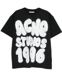 Acne Studios - Short-Sleeved T-Shirt - Lyst