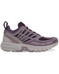 Salomon Lab - Salomon Acs Pro Round-Toe Sneakers - Lyst