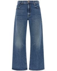 Mother - The Mid Rise Maven Flood Wide-Leg Jeans - Lyst