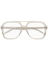 Saint Laurent - Eyewear Square Frame Glasses - Lyst