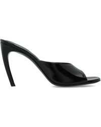 The Attico - The Open Toe Heeled Mules - Lyst