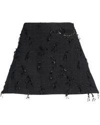 Ganni - Mini Skirt Organic Cotton, Polyester, Recycled Polyester - Lyst