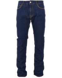 Etro - Regular-Fit Jeans With Stitching On Front Pockets - Lyst